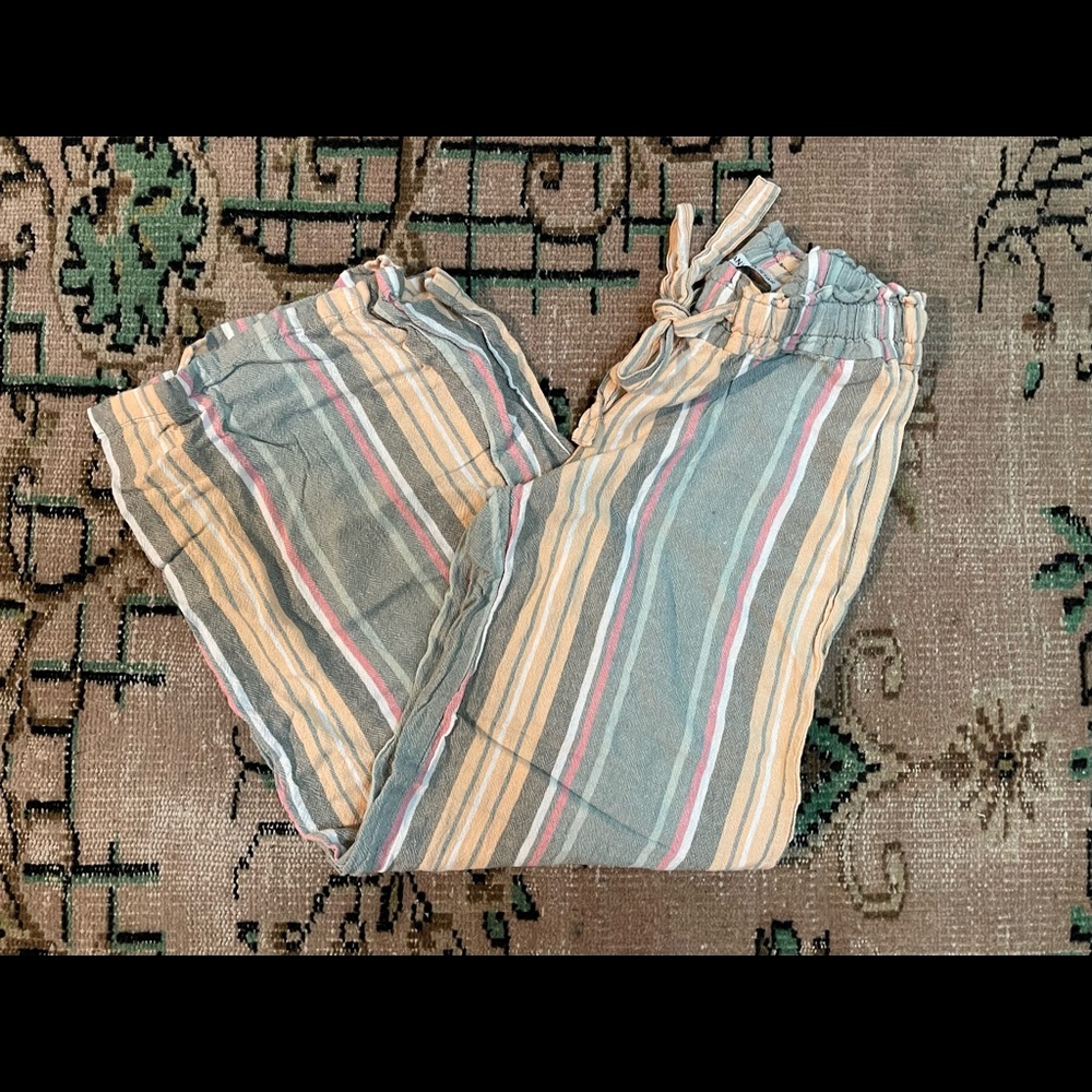 Striped Loose Pants